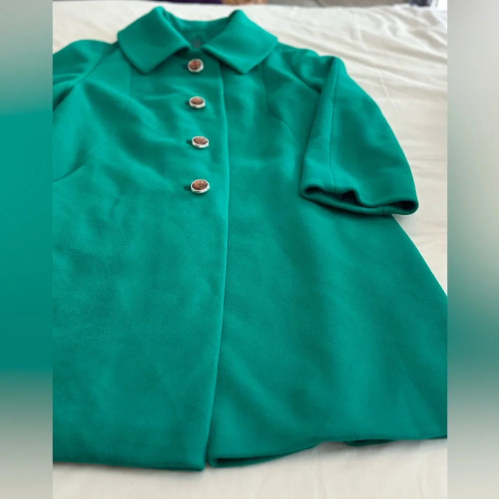 Vintage Lorendale Elegant Cashmere Women's Coat - Picture 4 of 13